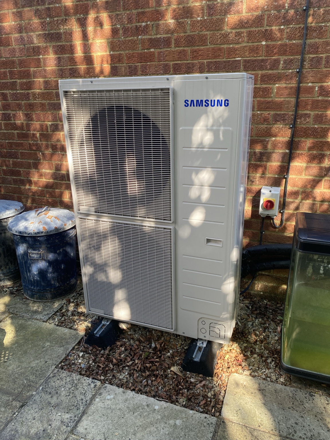 Samsung air source heat pump installation